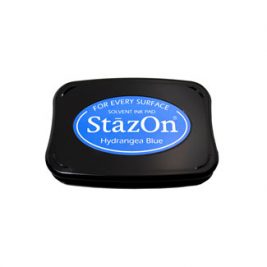 Stazon Teal Blue Ink Pad Stamp Craze